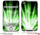 iPod Touch 4G Skin - Lightning Green