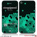 iPhone 4 Skin HEX Seafoan Green