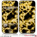 iPhone 4 Skin - Electrify Yellow (DOES NOT fit newer iPhone 4S)