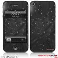 iPhone 4 Skin - Stardust Black (DOES NOT fit newer iPhone 4S)