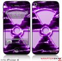 iPhone 4 Skin - Radioactive Purple (DOES NOT fit newer iPhone 4S)