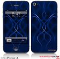 iPhone 4 Skin - Abstract 01 Blue (DOES NOT fit newer iPhone 4S)