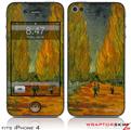 iPhone 4 Skin - Vincent Van Gogh Alyscamps (DOES NOT fit newer iPhone 4S)