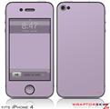iPhone 4 Skin - Solids Collection Lavender