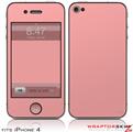 iPhone 4 Skin - Solids Collection Pink