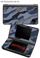 Nintendo DSi XL Skin Camouflage Blue