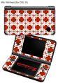 Nintendo DSi XL Skin Boxed Red Dark