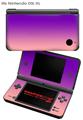Nintendo DSi XL Skin Smooth Fades Pink Purple