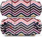 Sony PSP 3000 Decal Style Skin - Zig Zag Colors 02