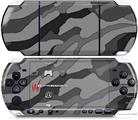 Sony PSP 3000 Decal Style Skin - Camouflage Gray