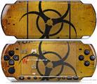 Sony PSP 3000 Decal Style Skin - Toxic Decay