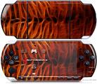 Sony PSP 3000 Decal Style Skin - Fractal Fur Tiger