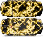 Sony PSP 3000 Decal Style Skin - Electrify Yellow