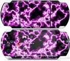 Sony PSP 3000 Decal Style Skin - Electrify Hot Pink