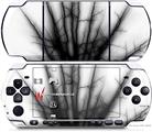 Sony PSP 3000 Decal Style Skin - Lightning Black