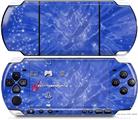 Sony PSP 3000 Decal Style Skin - Stardust Blue