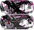 Sony PSP 3000 Decal Style Skin - Abstract 02 Pink