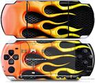 Sony PSP 3000 Decal Style Skin - Metal Flames