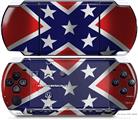 Sony PSP 3000 Decal Style Skin - Confederate Flag 