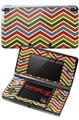Nintendo 3DS Decal Style Skin - Zig Zag Colors 01