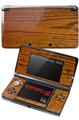 Nintendo 3DS Decal Style Skin - Wood Grain - Oak 01