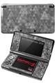 Nintendo 3DS Decal Style Skin - Triangle Mosaic Gray