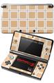 Nintendo 3DS Decal Style Skin - Squared Peach