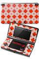 Nintendo 3DS Decal Style Skin - Boxed Red