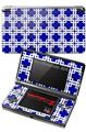 Nintendo 3DS Decal Style Skin - Boxed Royal Blue