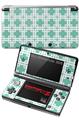 Nintendo 3DS Decal Style Skin - Boxed Seafoam Green