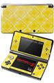 Nintendo 3DS Decal Style Skin - Wavey Yellow