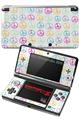 Nintendo 3DS Decal Style Skin - Kearas Peace Signs on White