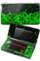 Nintendo 3DS Decal Style Skin - HEX Green
