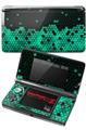 Nintendo 3DS Decal Style Skin - HEX Seafoan Green