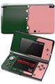 Nintendo 3DS Decal Style Skin - Ripped Colors Green Pink