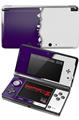 Nintendo 3DS Decal Style Skin - Ripped Colors Purple White