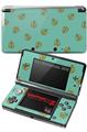Nintendo 3DS Decal Style Skin - Anchors Away Seafoam Green