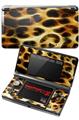 Nintendo 3DS Decal Style Skin - Fractal Fur Leopard
