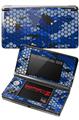 Nintendo 3DS Decal Style Skin - HEX Mesh Camo 01 Blue Bright