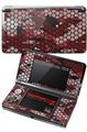 Nintendo 3DS Decal Style Skin - HEX Mesh Camo 01 Red