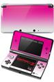 Nintendo 3DS Decal Style Skin - Smooth Fades White Hot Pink