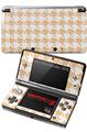 Nintendo 3DS Decal Style Skin - Houndstooth Peach