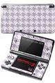 Nintendo 3DS Decal Style Skin - Houndstooth Lavender