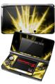 Nintendo 3DS Decal Style Skin - Lightning Yellow