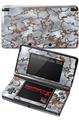 Nintendo 3DS Decal Style Skin - Rusted Metal