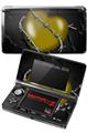 Nintendo 3DS Decal Style Skin - Barbwire Heart Yellow