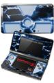 Nintendo 3DS Decal Style Skin - Radioactive Blue