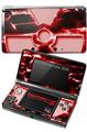Nintendo 3DS Decal Style Skin - Radioactive Red