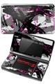 Nintendo 3DS Decal Style Skin - Abstract 02 Pink
