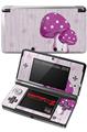Nintendo 3DS Decal Style Skin - Mushrooms Hot Pink